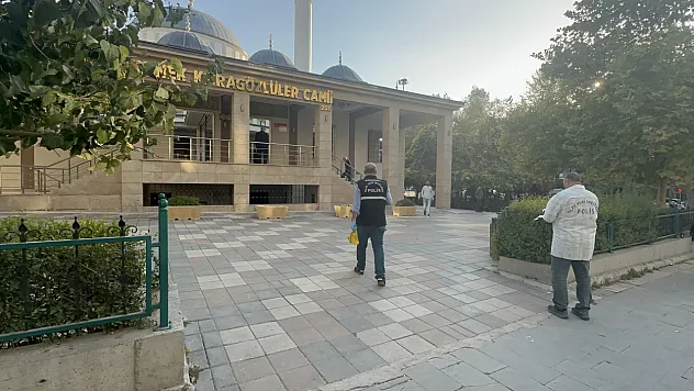 Malatya'da korku dolu anlar! Çanta ve İlginç Malzemeler