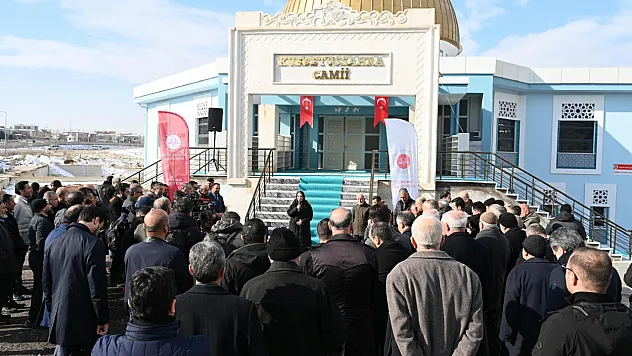 Malatya'da Manevi Açılış Kubbetü's-Sahra Camii Hizmete Girdi