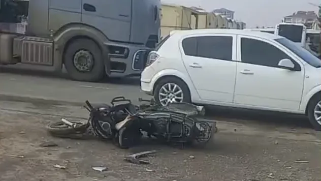 Malatya'da Motosiklet ve Otomobil Çarpıştı: 1 Yaralı