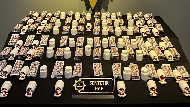 Malatya'da Narkotik Alarmı: 7.881 Hap Ele Geçti