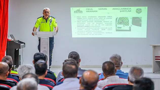 Malatya'da Okul Servislerinde Yeni Dönem Öncesi Güvenlik Mesaisi!