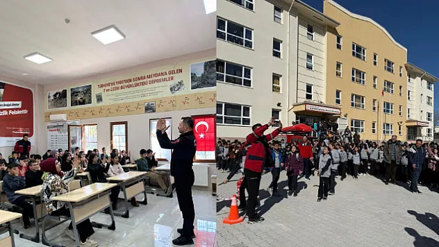Malatya'da Okullarda Afet Mesaisi: 950 Öğrenciye Uygulamalı Eğitim!
