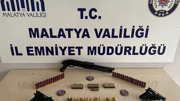 Malatya'da Ruhsatsız Silah Satışına Operasyon!