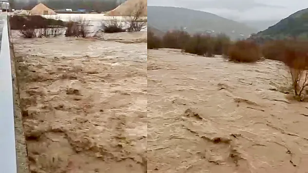 Malatya'da Sel Riski Kapıda Debi Artışı Kritik Düzeyde