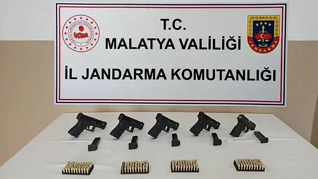 Malatya'da Silah Operasyonu!