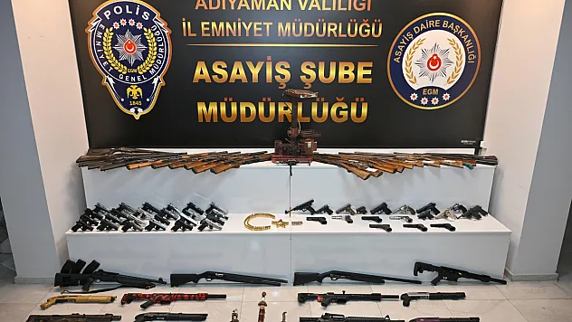 Malatya'da Silah Operasyonu