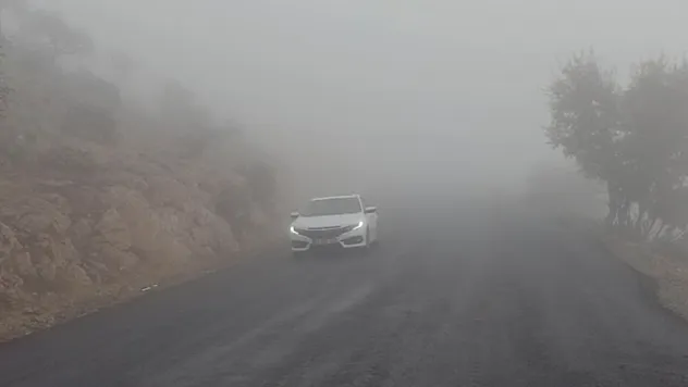 Malatya'da Sis Nedeniyle Sürücülere Dikkat Uyarısı!