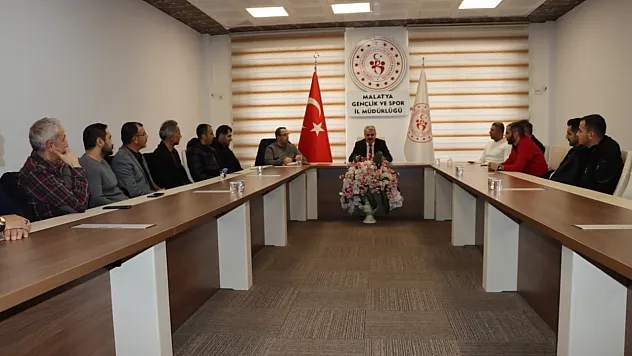 Malatya'da Spor Tesisleri İçin Güvenlik ve Hizmet Toplantısı