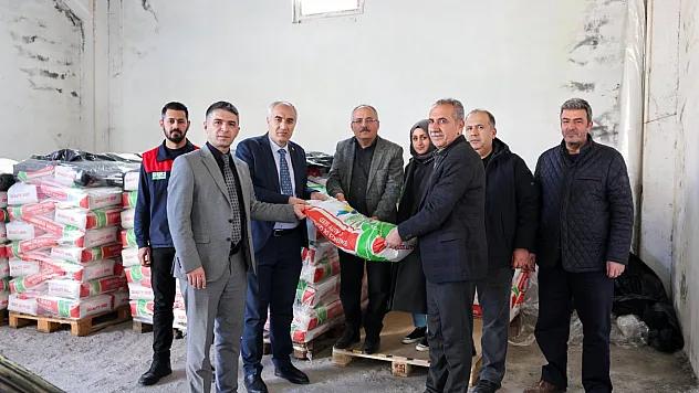 Malatya'da Üreticiye Yüzde 75 Hibeli 12 Ton Yem Bitkisi Tohumu