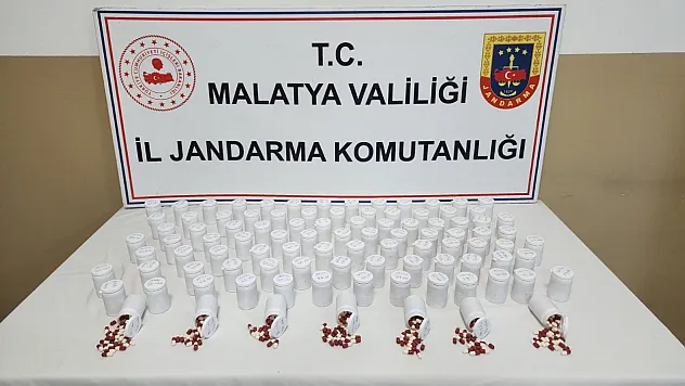 Malatya'da Uyuştucu Operasyonu! Binlerce Zehirli Hap Ele Geçirildi