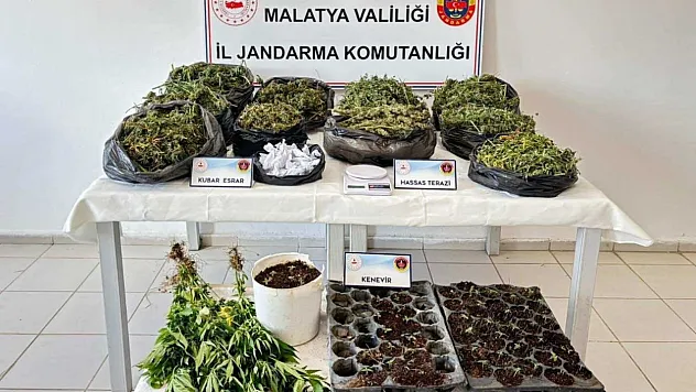 Malatya'da Uyuşturucu Operasyonu! 5 Zanlı Tutuklandı