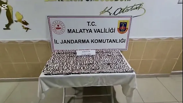 Malatya'da Valizden Binlerce Sentetik Hap Çıktı