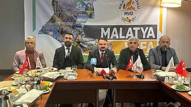 Malatya'da Vefa Derneği Kuruldu: 'Malatya Bizim Sevdamız'
