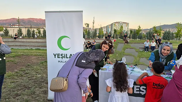 Malatya'da Yeşilay Gönüllülerinden Farkındalık Çalışması!