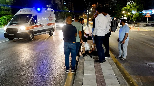 Malatya'da Yürekleri Ağza Getiren Kaza! 10 Yaşındaki Çocuk Hastaneye Kaldırıldı