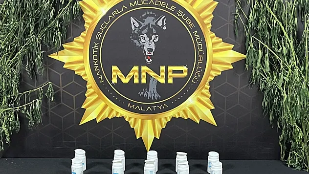 Malatya'da zehir tacirlerine darbe!