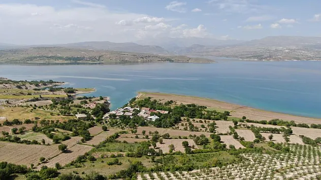 Malatya-Elazığ il sınırında cennet köy