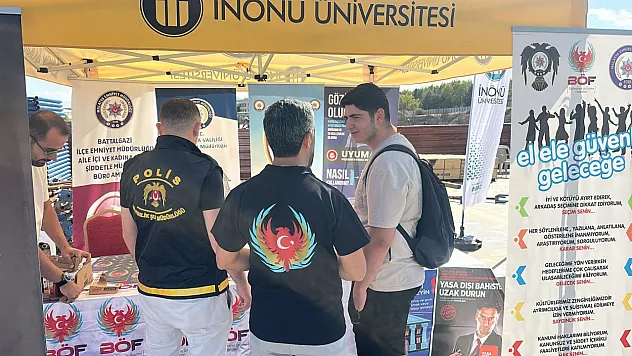 Malatya Emniyeti Üniversite Gençliğini Bilgilendiriyor