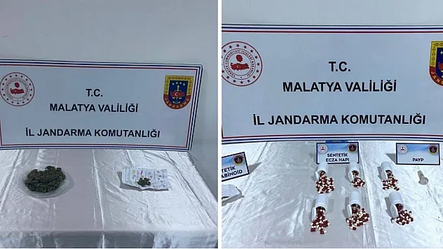 Malatya Jandarmasından Zehir Tacirlerine Darbe!