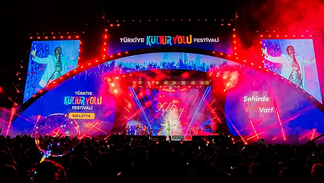 Malatya Kültür yolu Festivali'nde Altay Coşkusu