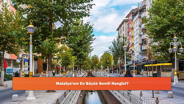 Malatya'nın En Büyük Semti Hangisi?