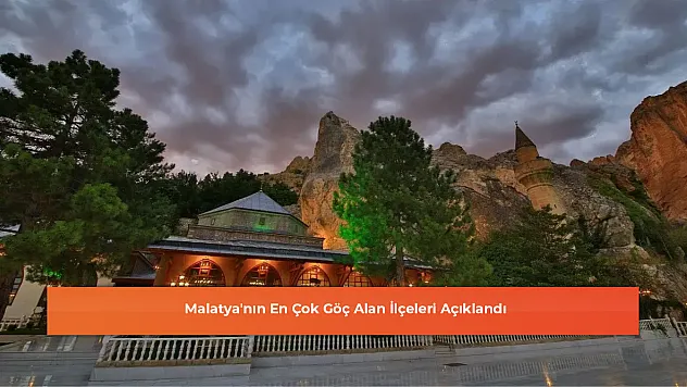 Malatya'nın En Çok Göç Alan İlçeleri Açıklandı