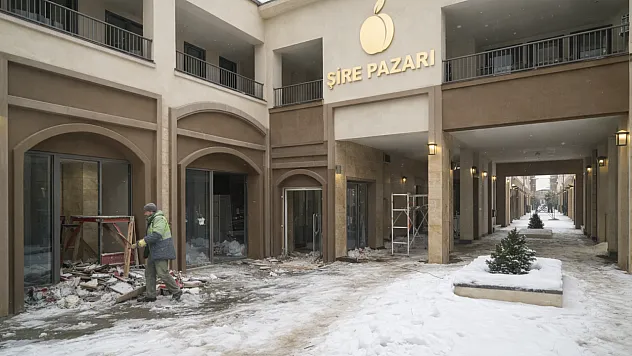 Malatya'nın Yeni Çarşısında Tadilat Başladı! İşte Yeni Hali...