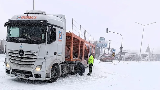 Malatya'da O Yolda Trafiğe Kapatıldı!