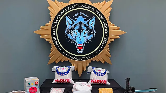 Malatya Polisinden Darbe! Gizli İmalathanede Ele Geçirilen Madde Şok Etti!
