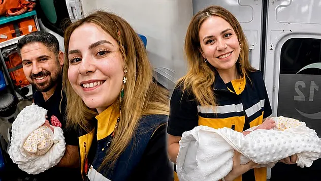 Malatya Pütürge'de Bebek Ambulansta Dünyaya Geldi!