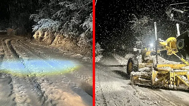 Malatya Valiliği: Karla Mücadele Aralıksız Sürüyor