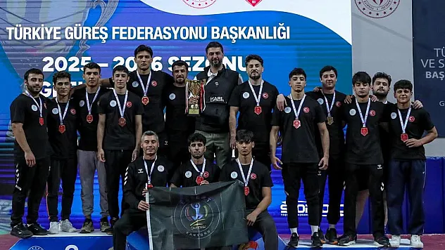 Malatya'ya Güreşte Bronz Zafer