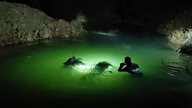 Malatya Yeşilyurt'ta Dereye Düşen İşçi Hayatını Kaybetti