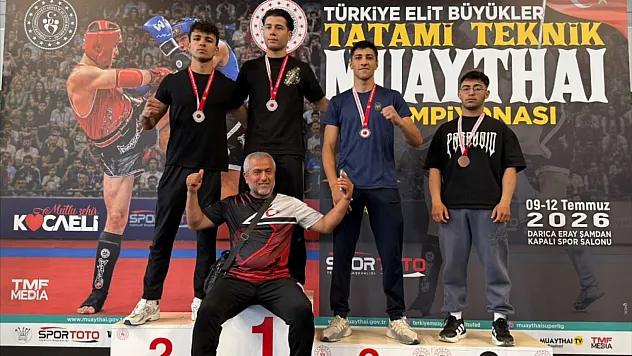 Malatyalı Antrenörlerin Yetiştirdiği Sporcu Türkiye İkincisi Oldu
