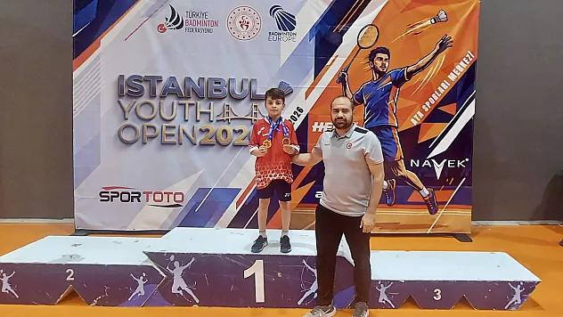Malatyalı Badmintoncu Kerem Eren Çelik Türkiye'ye İki Madalya Kazandırdı!