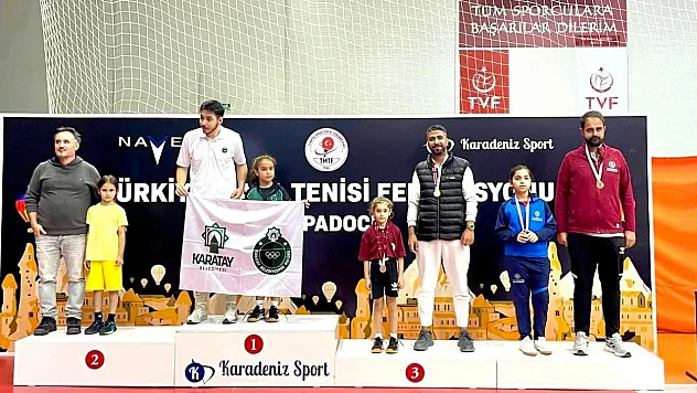Malatyalı Sporcu Zehra Nur Akcan Türkiye Üçüncüsü Oldu