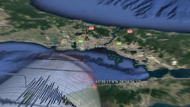 Marmara Denizi'nde Kısa Süreli Sarsıntı Hissedildi