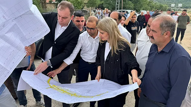 Milletvekili Ölmeztoprak'tan kavşak incelemeleri