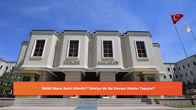 Mülki İdare Amiri Kimdir? Türkiye'de Bu Unvanı Kimler Taşıyor?