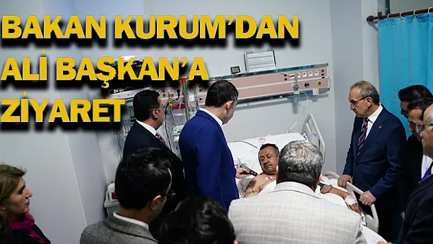 Murat Kurum'dan Ali Başkan'a ziyaret