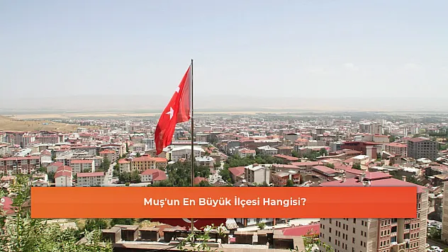 Muş'un En Büyük İlçesi Hangisi?