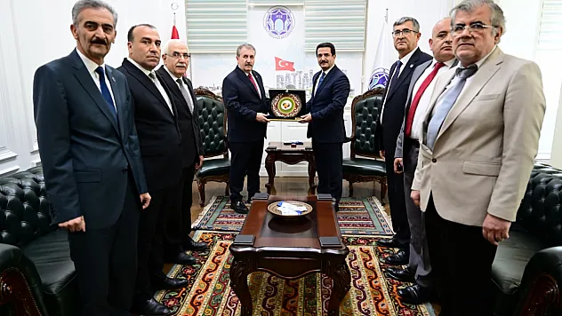 Mustafa Destici'den Battalgazi Belediyesi'ne Ziyaret!