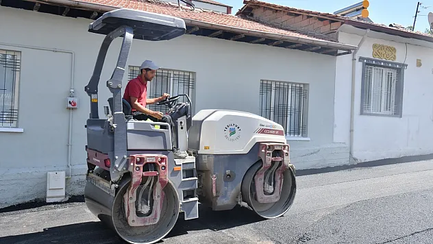 O mahallede altyapı çalışmaları başladı