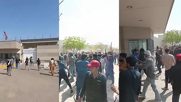 Öfke Sınırları Aştı: Pakistan'da ABD Konsolosluğu Yakıldı, Ölüler Var