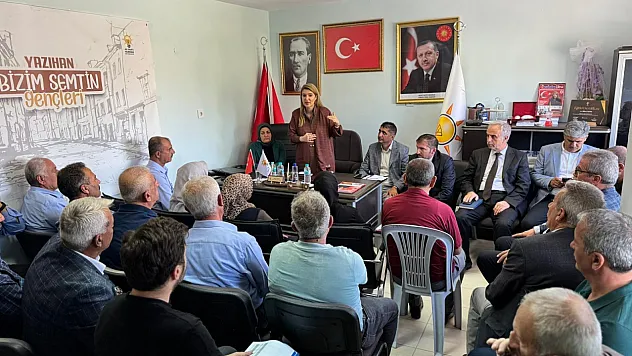 Ölmeztoprak'tan Yazıhan'a Çıkarma 'Malatya'yı birlikte inşa edeceğiz'