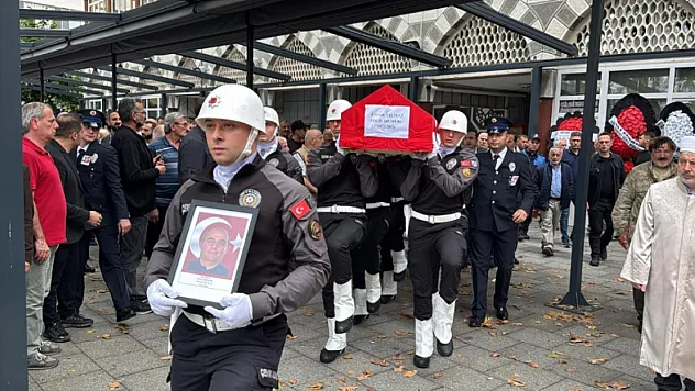 Rize'de Polis Memuru Şafak Yılmaz'a Veda!