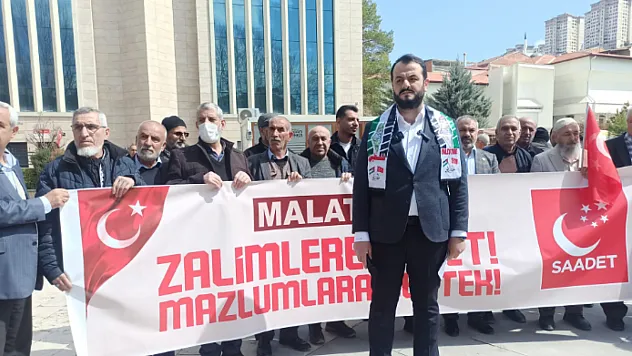 Saadet Partisi Malatya'dan Sert Tepki: Kınama Yetmez, Caydırıcı Güç Şart!
