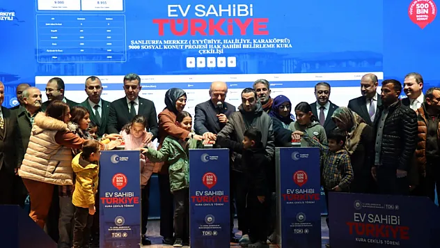 Şanlıurfa Sosyal Konut Kura Sonucu - Sıralı Liste