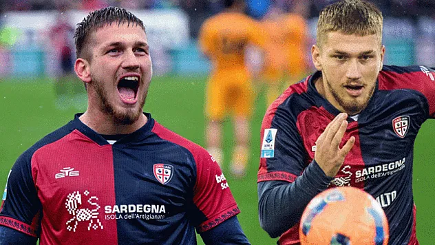 Semih Kılıçsoy Cagliari Formasıyla Serie A'da İlk Golünü Attı