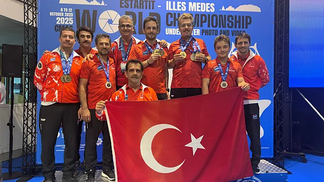 Sualtı Görüntüleme Milli Takımı Dünya Şampiyonu Oldu